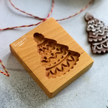 Пряничная форма Елка (серия новогодние игрушки)