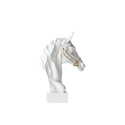 Статуэтка лошадь белая