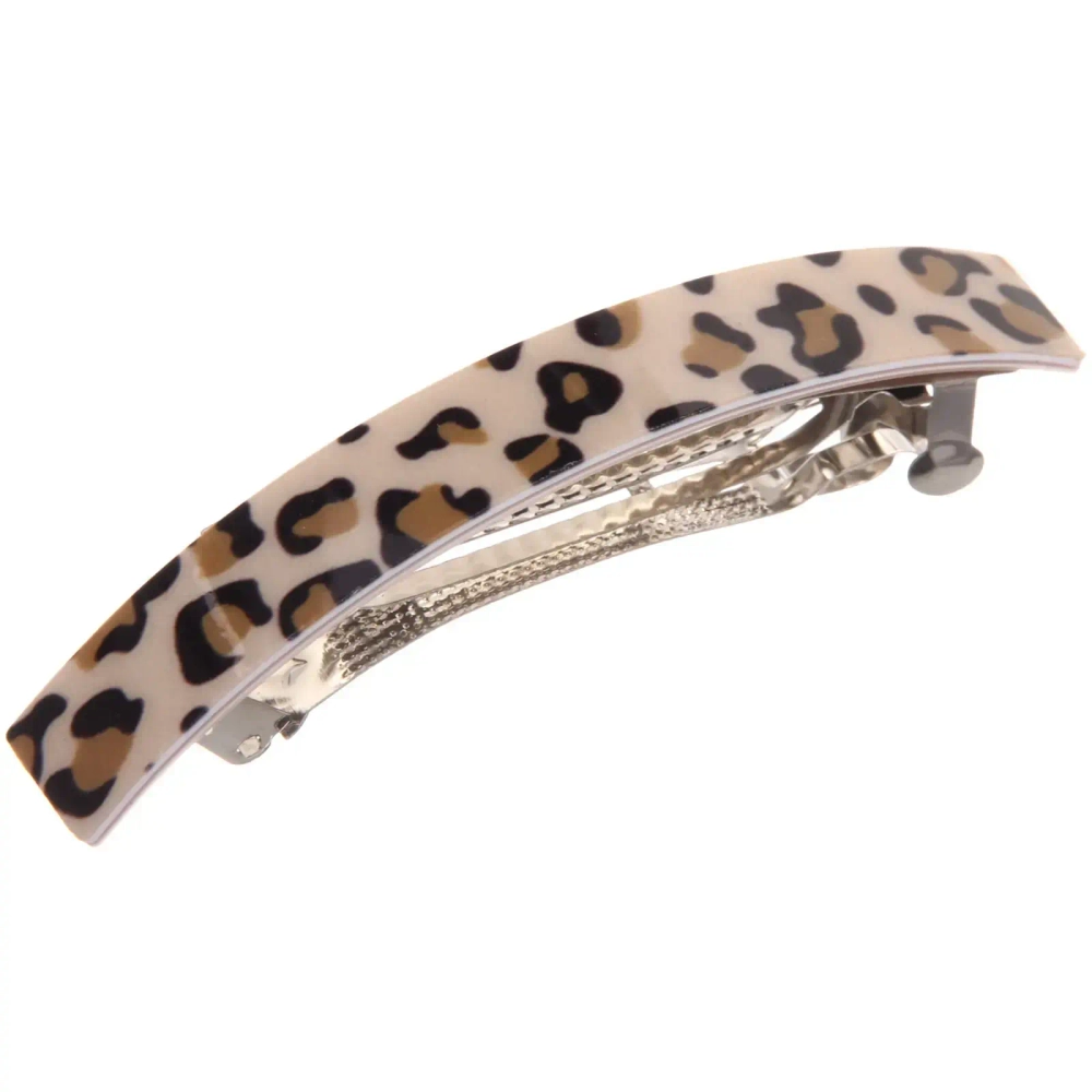 Заколка автомат «Women's style - Сафари», 9,5*1см, микс 6 цветов