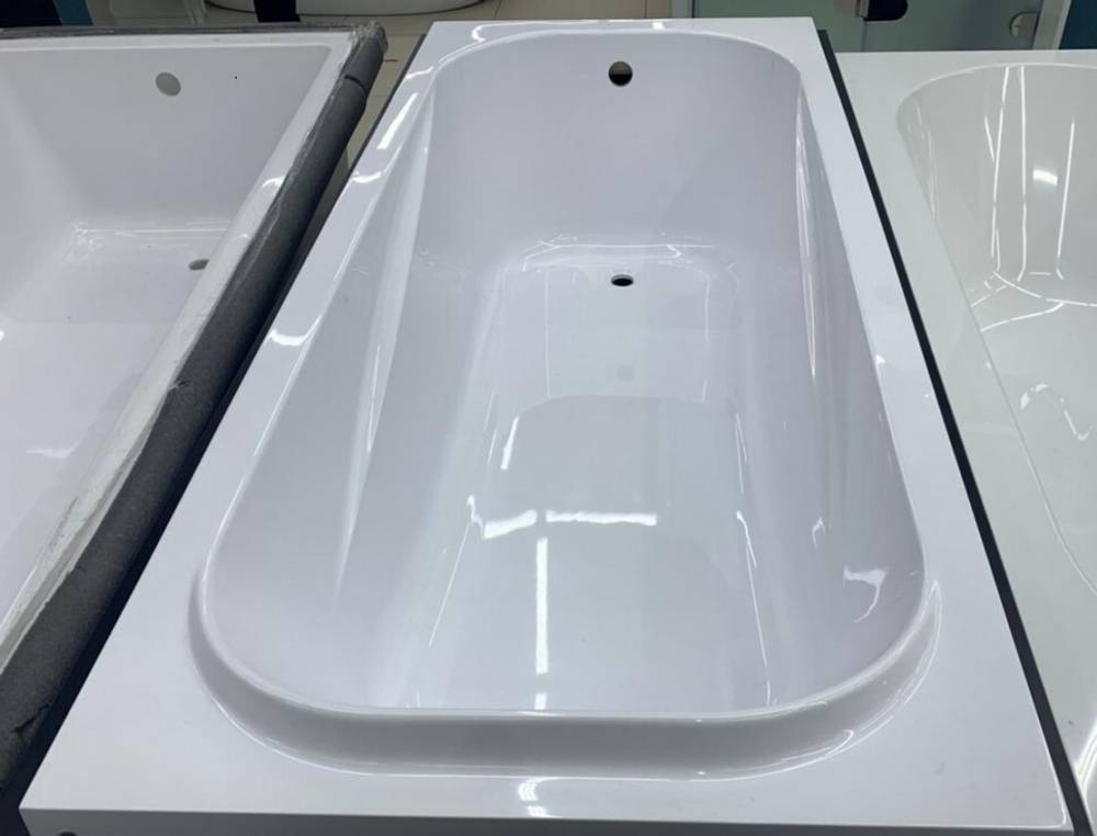 Ванна из литьевого мрамора Эстет Альфа 170х70 белая, ФР-00006565