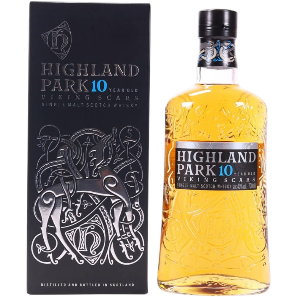 Виски Highland Park 10 Y.O. 0,7 л. В подарочной коробке