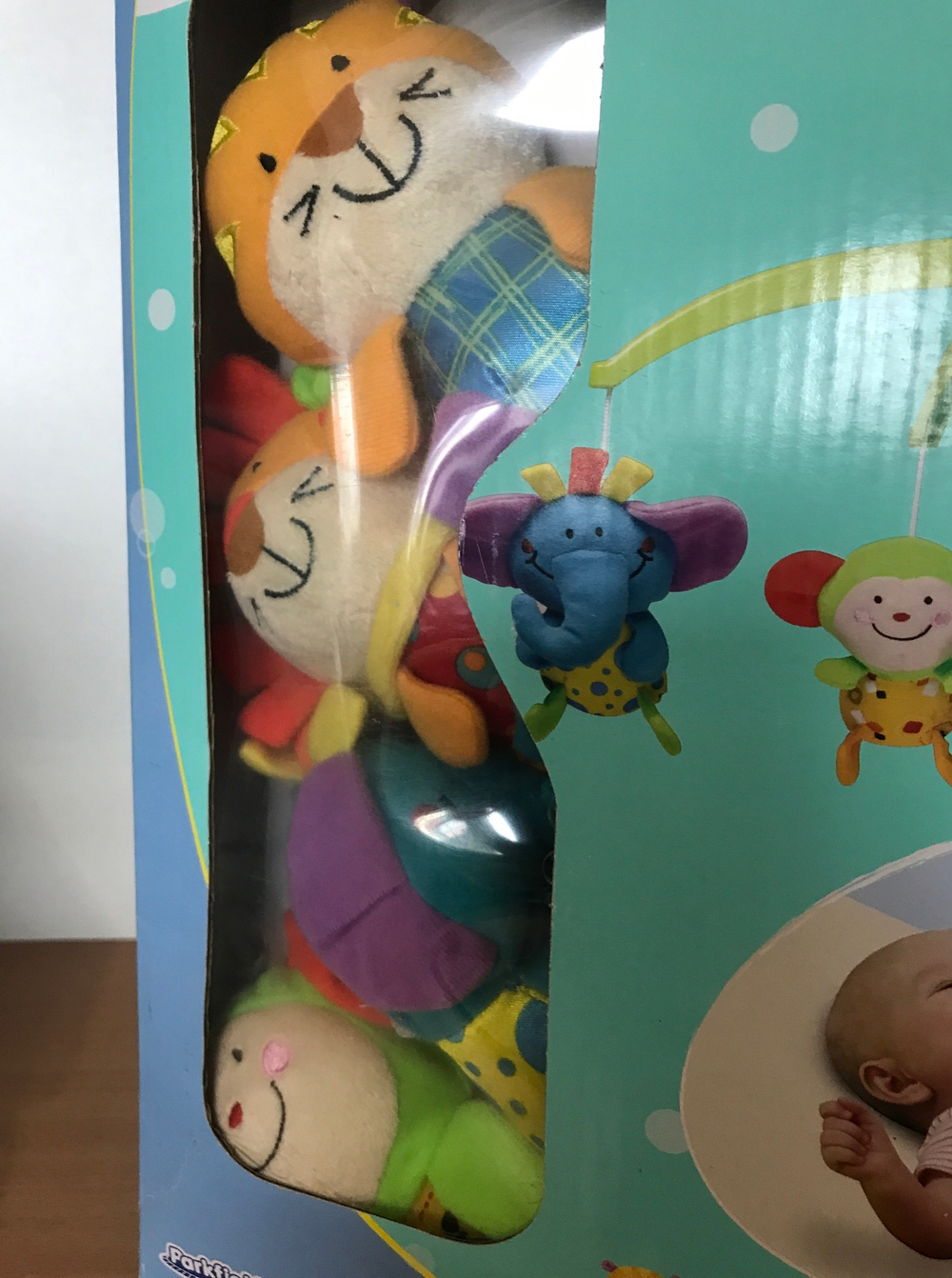 1381308/Музыкаьная карусель для кроватки на бат. 81533 звук, текстиль в кор. 29*9*37/12