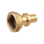 Муфта латунная с накидной гайкой Ду16-40, PRO AQUA