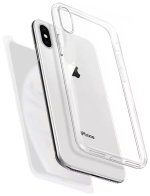 Чехол силиконовый для iPhone XS Max  прозрачный