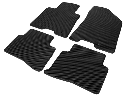 Коврики в салон автомобиля AutoFlex EVA (ЭВА, ЕВА) Standart для Kia Sportage IV поколение 2016-2022, 4 части, с крепежом, 6280201