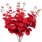 Искусственные цветы «FLOWERS MAGIC» 50см Эвкалипт красный