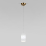 Подвесной светильник с плафоном из испанского алебастра 304052 алебастр / латунь