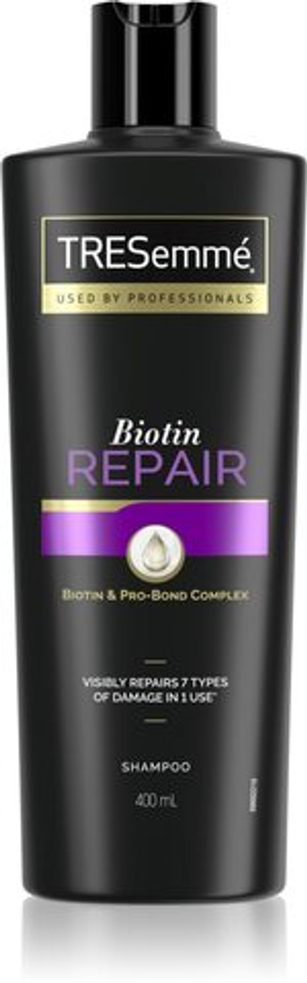 TRESemme Biotin + Repair 7 - восстанавливающий шампунь для поврежденных волос /   400  ml  / GTIN 8710522323120