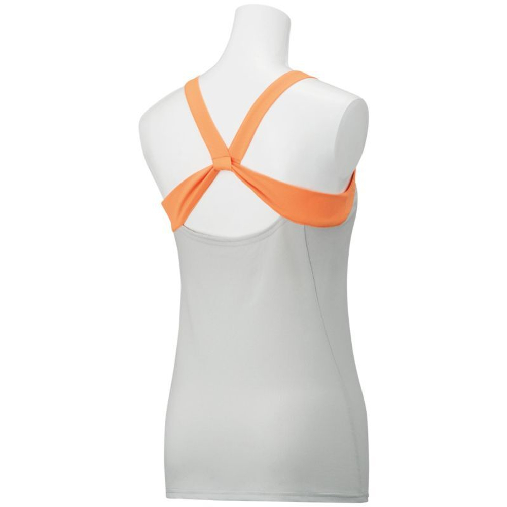 Женский топ теннисный Yonex French Open Tank - ice gray