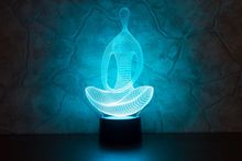 Ночник детский 3D Светильник Медитация