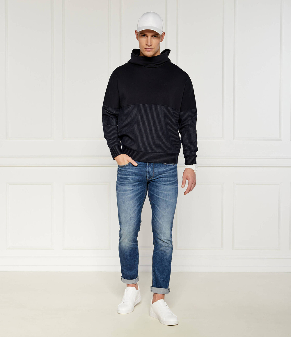 Худи Emporio Armani - темно-синий(6D1MA7 1JHSZ)