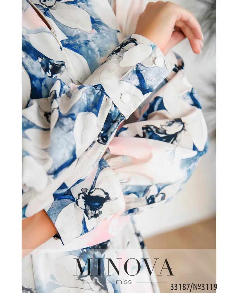 Платье 3119-пудра Minova