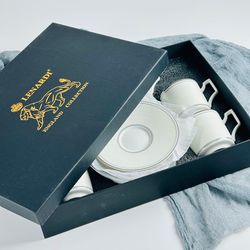 Lenardi 244-055 Кофейный набор 12пр. 130мл в под.уп.(х12)Фарфор