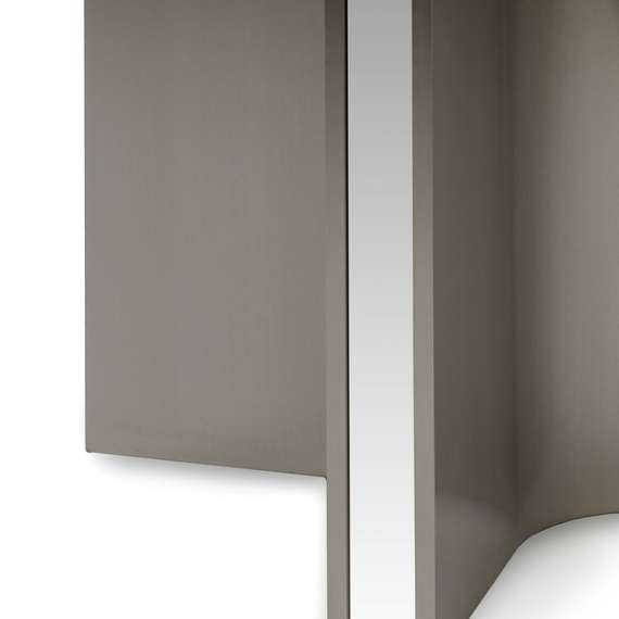 Обеденный стол Helixia Ø120 см, белая керамика