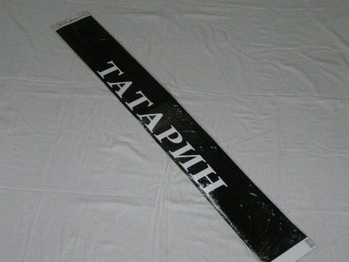 Наклейка лоб. стекла /2101-09/ ТАТАРИН (165х1300) чер./бел. (A-STICKER)