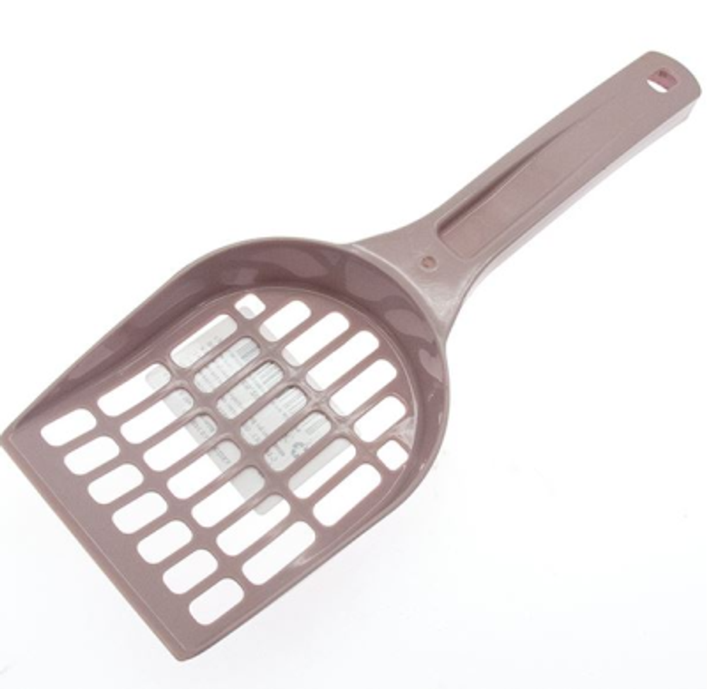 Совок для кошачьего туалета Мяус пудровый