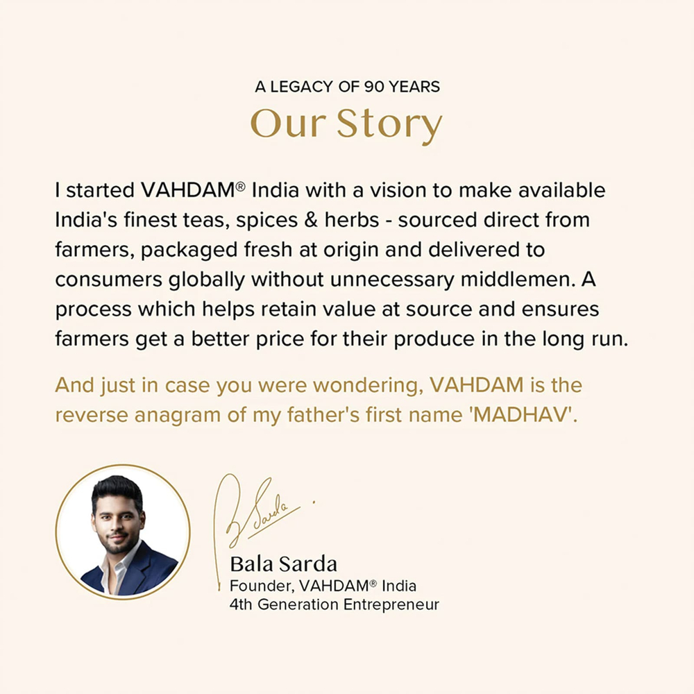 VAHDAM India, Infusions, травяной чай, гибискус, без кофеина, 100 пакетиков для заваривания, 180 г (6,35 унции)