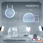 Надувная палатка-шар «BubbleTrees» ПВХ без надувного дна 5×3,5×3 м