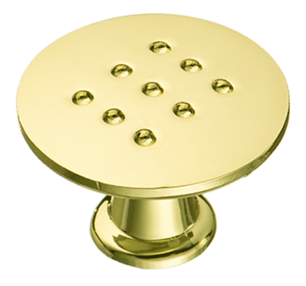 Ручка-кнопка K-1060, золото