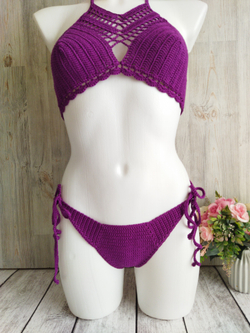 Купальник вязаный