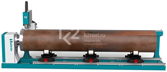 Установка LXShow LXC-TOW для лазерной очистки труб с внешней стороны