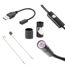 Видеоэндоскоп для смартфона, microUSB, USB 1 метр