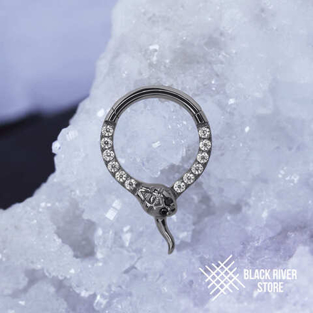 Кликер Ouroboros Crystal & Black 1.2мм