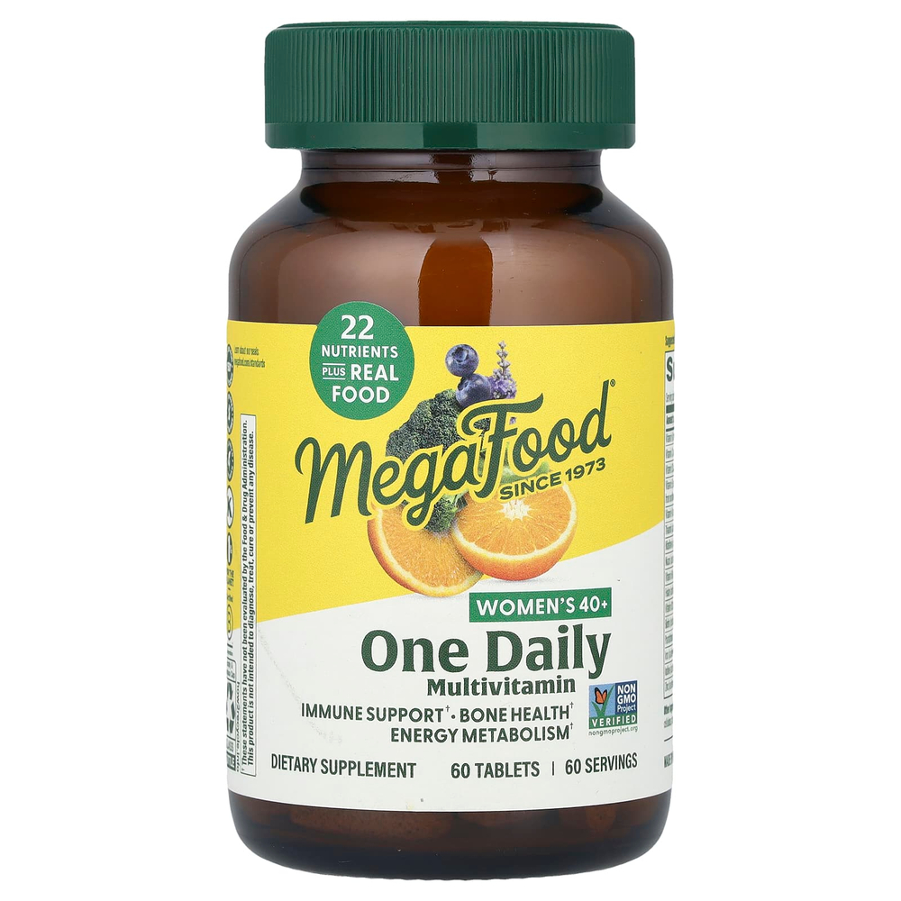 MegaFood, Мультивитамины для женщин старше 40 лет, 60 таблеток