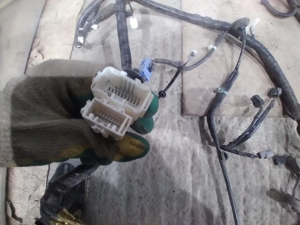 Проводка напольная салонная Honda CR-V 4 12-18 Б/У Оригинал 32140T1ER102