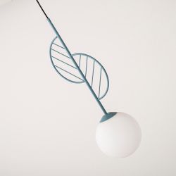 Подвесной светильник LEAF A Голубой