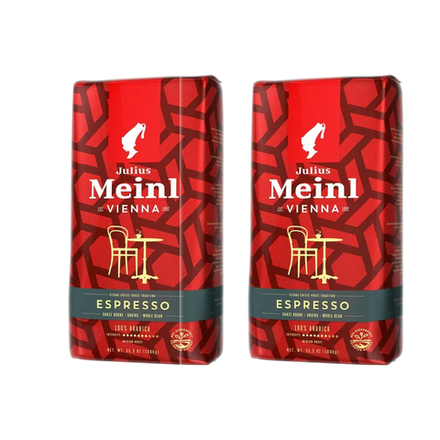 Кофе в зернах Julius Meinl Vienna Espresso, 1 кг (Юлиус Майнл) х 2 шт