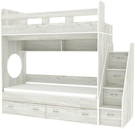 Двухъярусная кровать КарИВи Юниор 1 80x160 Винтерберг Винтерберг