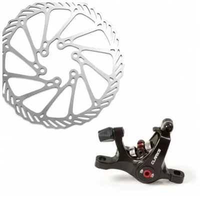 Торм. набор мех. 3-630 диск. пара пер.+зад. CMD-22FM облегч ДВУХПОРШНЕВОЙ (ROAD/CYCLO-CROSS, FM fit,