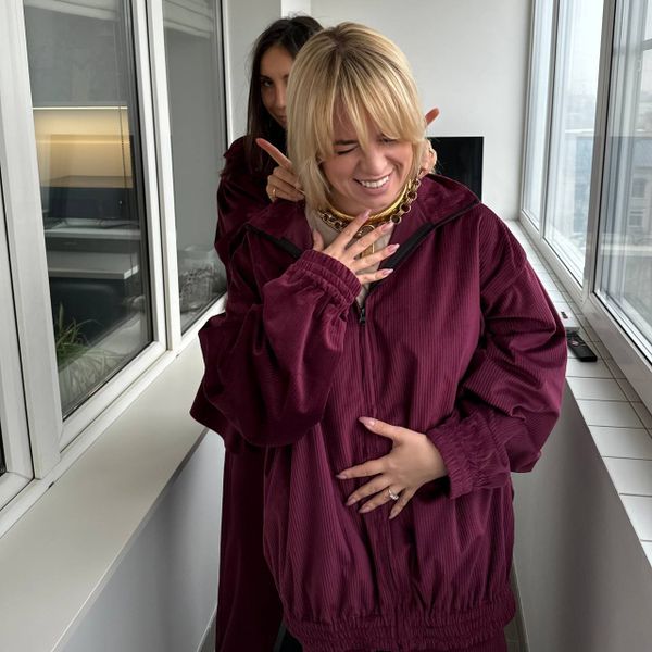 Рубашка на молнии #6 бордовая - фото 6