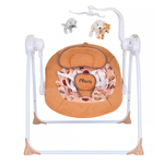 PITUSO электрокачели Marbella Cacao/Какао Круги пульт, MP3,моск.сеть,адаптер,71*66*77см