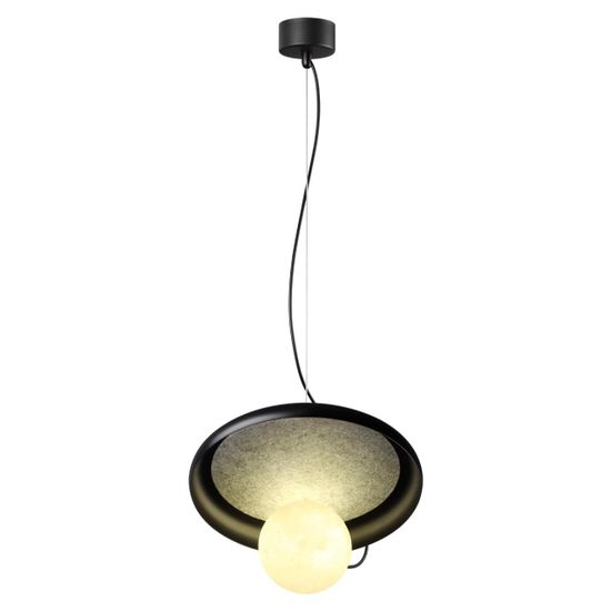 370975 OVER NT24 378 черный Светильник подвесной, длина провода 2м IP20 G9 7W 220V FELTO