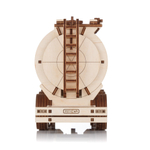 Прицеп Цистерна для тягача Король дорог от EWA - Деревянный конструктор, сборная механическая модель, 3D пазл