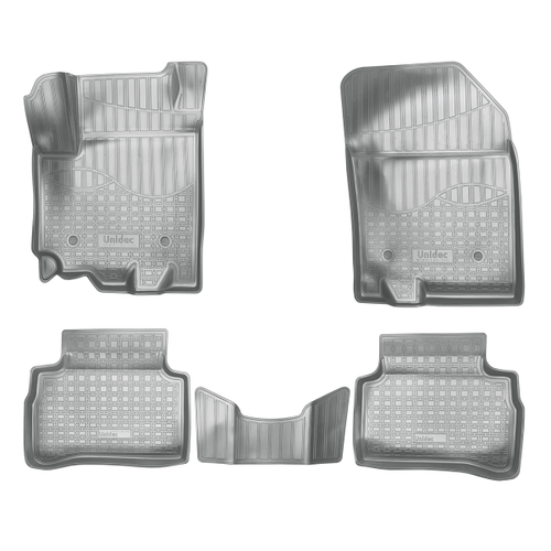 Ковры в салон Norplast/Unidec для Suzuki Vitara (2015-)Полиуретан,Серый, арт.NPA11-C85-750-G