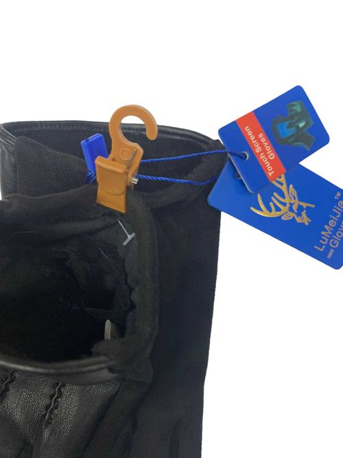 Перчатки. Мужские. Материал верха: Эко кожа. Подклад: Плюш-флис. 12 шт в упаковке.