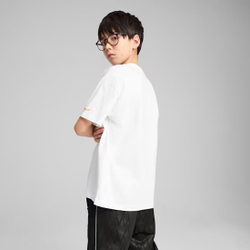 PUMA X HARRY POTTER ФУТБОЛКА СВОБОДНОГО КРОЯ, БЕЛЫЙ