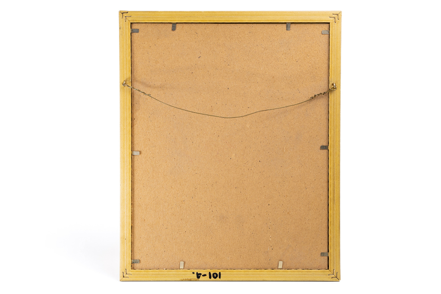 Музейная репродукция гобелена «Дама с единорогом» (Аллегория слуха)