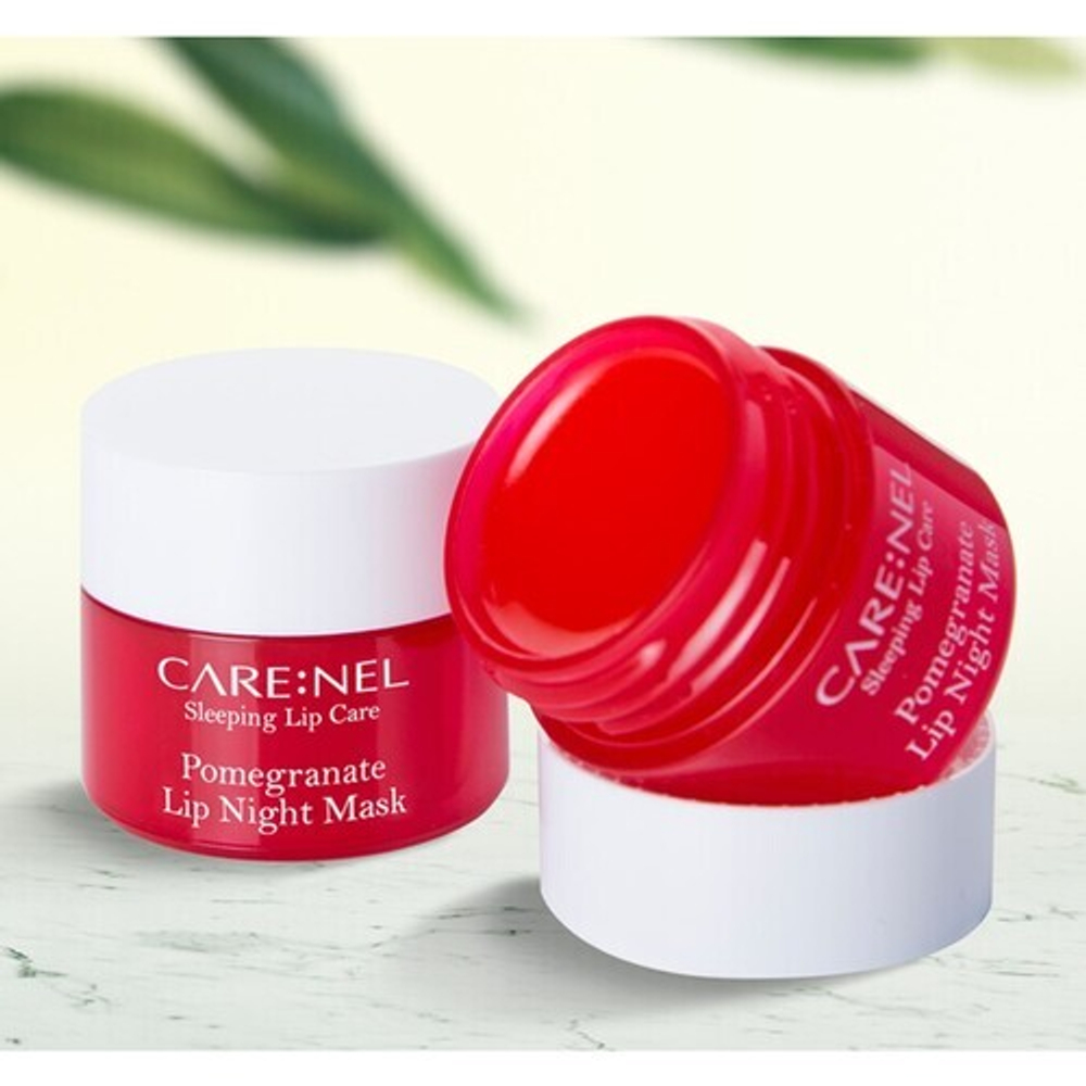 Маска для губ ночная с гранатом Care:Nel Pomegranate Lip Night Mask