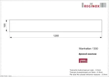 Кухонный блок для столешницы, Reginox Manhattan 130 LUX OKG