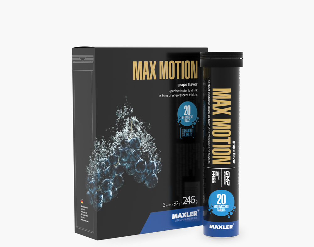 БАД Max Motion Витамины в шипучих таблетках (Maxler)