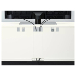 Комплект мебели д/гостиной  - IKEA BESTÅ/BESTA, 300x42x231 см, белый, БЕСТО ИКЕА