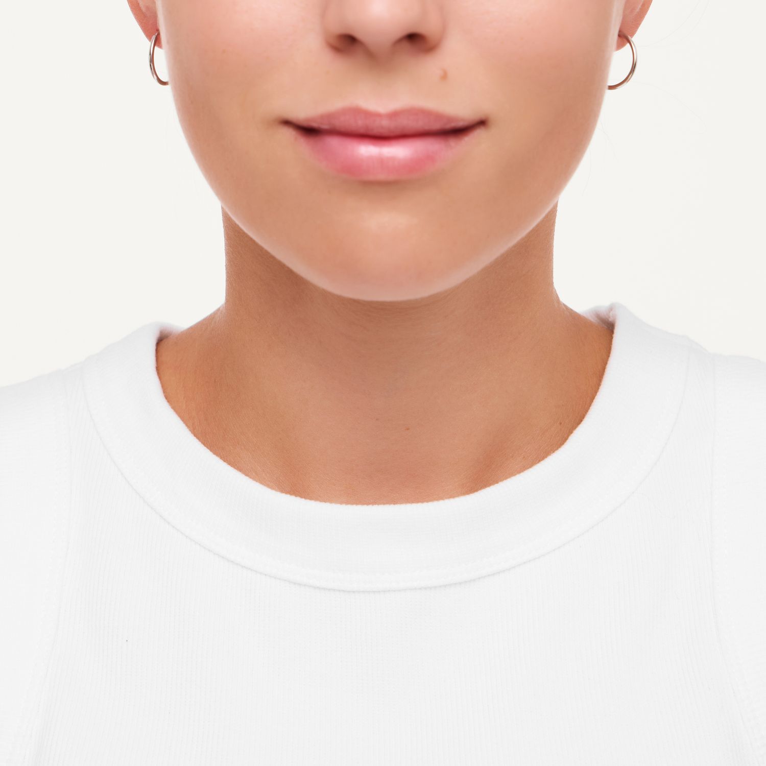 Серьги Wide Silver Congo - 1.5 cm