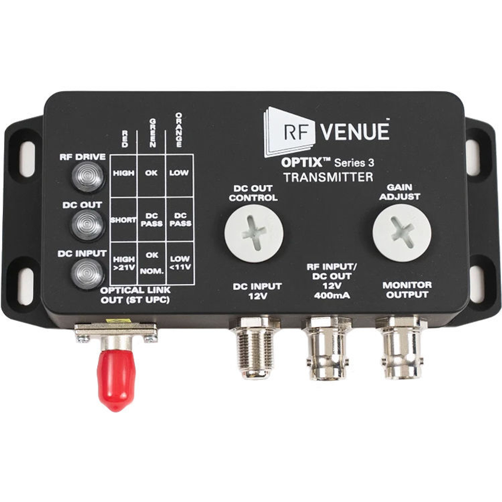 RF VENUE Optix Series 3 Dual оптоволоконная антенная система распространения радиосигнала (2 передатчика и 2 приемника)