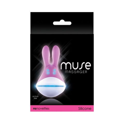 Фиолетовый вибратор с ушками Muse Massager (Цвет: фиолетовый)