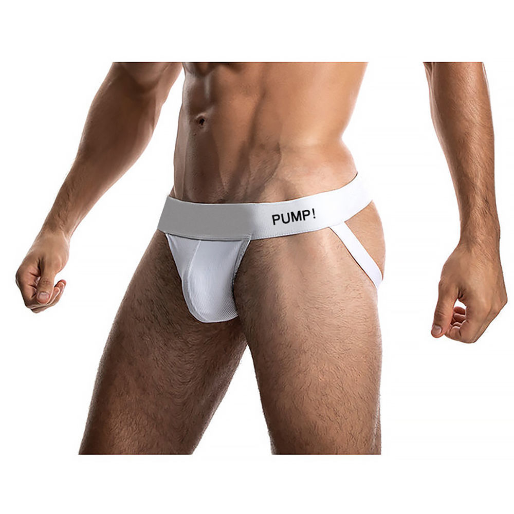 Мужские трусы джоки белые PUMP! PU001