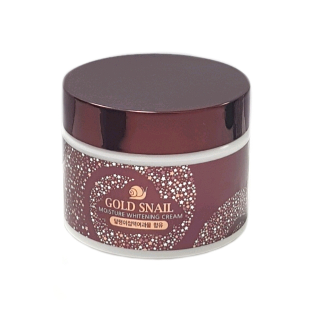 Крем для лица увлажняющий с муцином улитки и золотом ENOUGH, 50 мл.